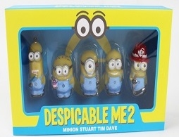 عروسک انگشتی مینیون خارجی 5عددی