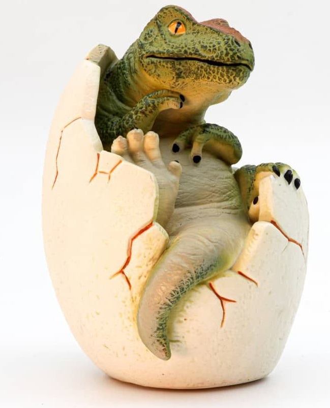 مک تویزتخم دایناسور قلکی سیلیکونی 12عددی