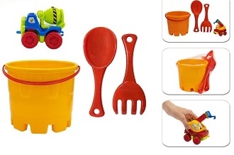 TSMA ست سطل ساحلی با ماشین