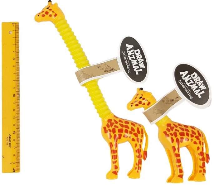 حیوانات گردن تلسکوپی خارجی 12 عددی