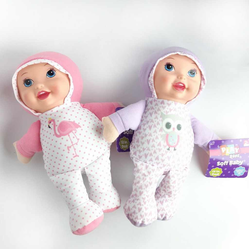 عروسک دخترانه پارچه ای خارجی29سانت