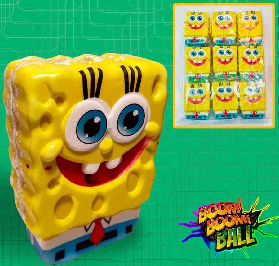 بوم بال اسکویشی باب اسفنجی 9عددی