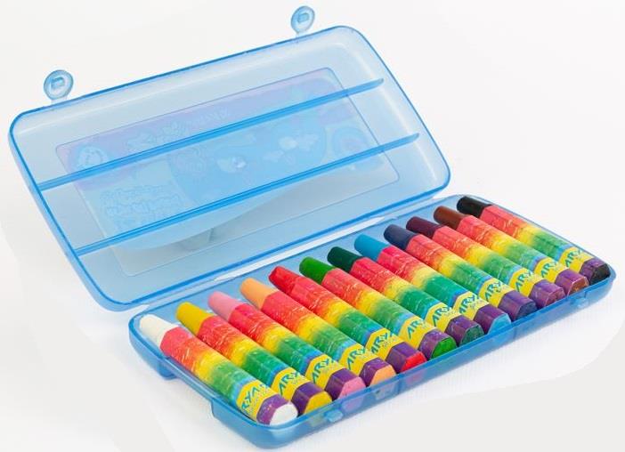 آریا پاستل 12 رنگ کیفی کد 2010