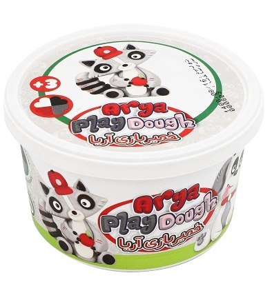 آریا خمیر لیوانی 4 رنگ کد 1030