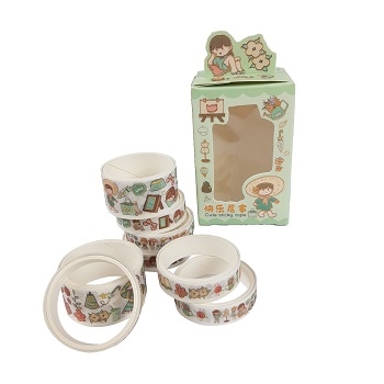 چسب نواری طرح دار خارجی استند12عددی